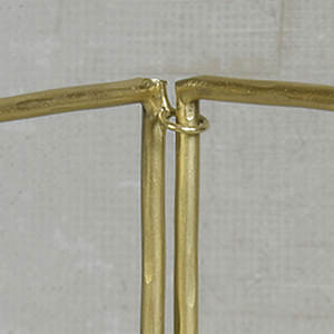 Porte-bijoux unique de style nouveau avec porte-bijoux en métal plaqué or brillant le plus vendu pour la table et la chambre à coucher en gros - Product Image 3