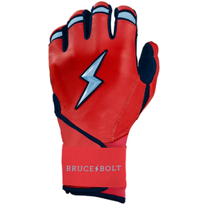 Guantes de Bateo de Béisbol BRUCE BOLT de Cuero Antideslizante con Logotipo y Diseño Personalizados, Calidad Profesional, Fabricados con Cuero Premium - Product Image 5