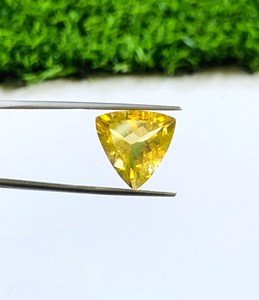 Cuarzo citrino facetado de alta calidad de 16mm, gran tamaño, piedra natal suelta de noviembre, Gema facetada Natural amarilla para joyería - Product Image 3