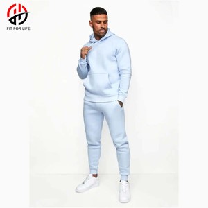 Survêtement Homme Personnalisé Imprimé en Gros, Ensemble Deux Pièces Style Urbain, Col Montant, Fermeture Éclair, Décontracté Unisexe - Product Image 1