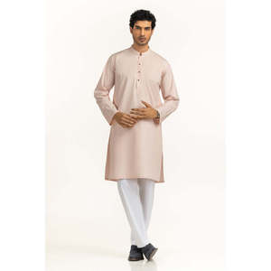 ชุดคุรตะผ้าฝ้าย KR-STY25-074 สีชมพูอ่อน สำหรับฤดูร้อน ทรงปกติ พร้อมกางเกงซัลวาร์ คามีซ สำหรับงานปาร์ตี้ - Product Image 6