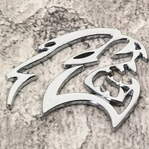 Grande plaque décorative en métal avec emblème Hellcat pour l'arrière-roue de la Dodge Challenger - Product Image 5
