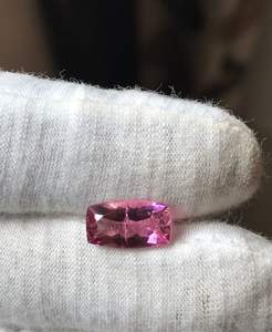 Turmalina Rosa Natural Facetada, Corte Cojín. - Product Image 1