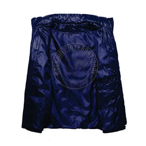 Veste matelassée coupe-vent en gros, personnalisée, légère, matelassée, ample, à capuche, en duvet pour femmes - Product Image 5