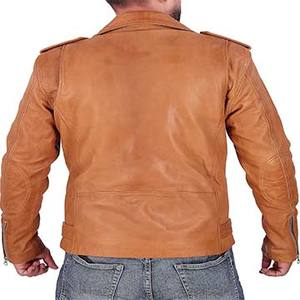 Vestes pour hommes à la vente chaude, logo personnalisé, vestes pour hommes, prix abordable, nouveau design, manches longues, veste en cuir véritable pour homme - Product Image 6