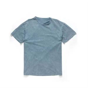 Camisetas Vintage personalizadas con lavado ácido para hombre, 100% algodón de gran tamaño de talla grande, estilo informal de calle alta, Camiseta holgada para hombre - Product Image 1