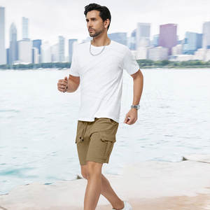 Pantalones cortos de carga ligeros transpirables para hombre, pantalones cortos de trabajo para hombre, pantalones cortos de trabajo informales - Product Image 6