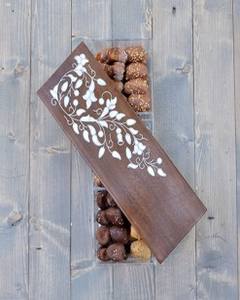 Boîte décorative en acrylique de nouvelle conception Sultan Pearl Treasure avec incrustation de nacre et couvercle en bois pour souvenirs de mariage - Product Image 6