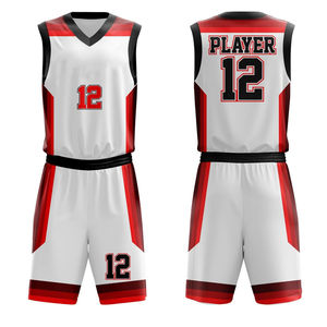 2025 maillot de basket-ball réversible pour hommes personnalisable 100% Polyester personnalisé respirant uniforme d'entraînement ensemble été - Product Image 6