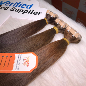 Superventas 100% Raw Virgin Extensiones de cabello vietnamita de longitud completa con cinta en el precio del cabello - Product Image 4