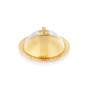 Plat à beurre de service martelé en acier inoxydable avec la meilleure qualité Plat à beurre décoratif de taille personnalisée - Product Image 6