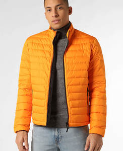 Chaquetas acolchadas con logotipo personalizado de alta calidad, venta al por mayor, nuevo estilo de fabricante alto, lona acolchada transpirable, el mejor Material - Product Image 1