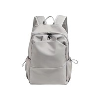 Mochila de Moda Unisex Simple y Nueva, Impermeable, de Poliéster, con Cierre de Cremallera, Gran Capacidad, para la Escuela y Viajes, Vietnam