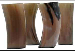 Taza de cuerno rústico para cerveza y cerveza - Product Image 5