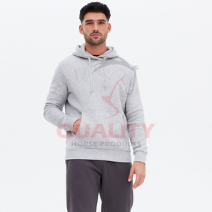 Pull à capuche décontracté pour hommes 100% coton molleton de polyester conception de logo personnalisé sweat à capuche d'hiver pulls à capuche thermiques à vendre - Product Image 2