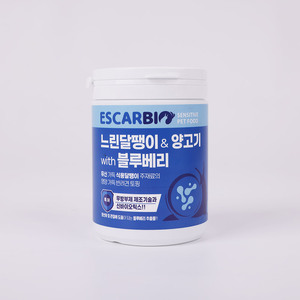 [Abone] ESCARBIO escargot lent agneau myrtille haute teneur en protéines digestion sensible chien nourriture Topper probiotique naturel pour pelage de la peau - Product Image 1