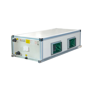 Système HVAC commercial, unité de traitement <span class=keywords><strong>d</strong></span>'air (UTA) montée au plafond, refroidie par <span class=keywords><strong>eau</strong></span>, avec récupération de chaleur - Product Image 4