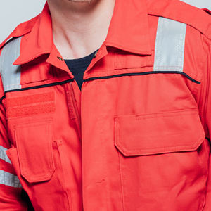 Uniforme de Seguridad para Construcción para Hombre, Reflectante de Alta Visibilidad, Certificado CE, Antibacteriano, Transpirable, de Algodón y Nailon - Product Image 5