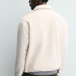 Sudadera de Cuello Alto para Hombre, de Algodón y Poliéster, con Cierre de Cremallera, Diseño de Pullover, Servicio OEM, Precio al por Mayor / Diseño de Logotipo Personalizado - Product Image 6