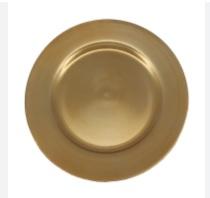 Platos de cargador de boda chapados en cobre modernos Plato redondo de metal ecológico para fiestas Inspirado en el estilo de diseño INS - Product Image 4