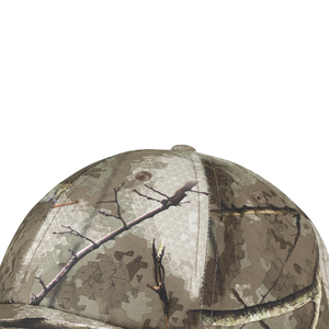 Silent fabric camouflage <b>cap</b> for hunting with secure closure lightweight and durable fit - Product Image 3