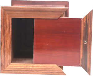 Urna de Madera para Cenizas de Adultos, Urnas de Cremación de 200 Pulgadas Cúbicas, Diseño de Color Personalizable, Garantía de 3 Años, SHINE INDIA CRAFTS - Product Image 6