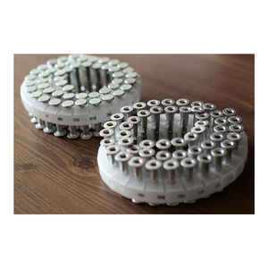 Steel Concrete <b>Nails</b> YOU-ONE Fastening Systems Plastic Sheet Collated Concrete Coil <b>Nails</b> used for High Pressure Nailing Systems - Product Image 2