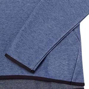 Color sólido Simple Plain Pullover personalizado hombres sudaderas con capucha/nueva llegada venta al por mayor invierno moda Slim Fit hombres sudaderas con capucha - Product Image 5