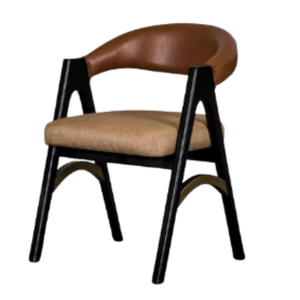 Fauteuils à bascule modernes pour salon avec structure en bois massif, rembourrage en mousse et revêtement en cuir synthétique pour la maison et le bureau - Product Image 1