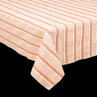 100% coton indien exportateur qualité imprimé nappe de luxe rectangulaire Design moderne décor à la maison élégant nappe de noël