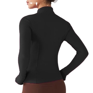 Zip up <b>Yoga</b> <b>Jacket</b> with Pocket Gym Running Sports <b>Jacket</b> Women Custom Made High Quality Sportswear and Jogging - Product Image 2