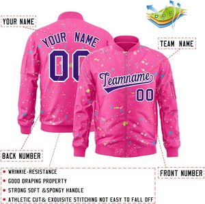 Custom OEM Varsity <b>Jacket</b> with Zip Closure Fashionable Teamwear with Logo Patch and Private Label - Product Image 3