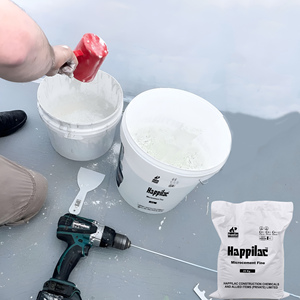 Micromento fuerte para acabado, pintura de pared de microcemento para Interior/ Exterior, fácil aplicación para revestimiento de paredes de pisos de baño - Product Image 6