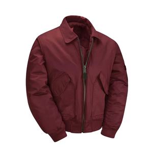 Premium Quality Canvas Standard Thickness Unisex Bomber Jacket Streetwear OEM Service Stand Plain Dyed Front Professional Made - Product Image 1