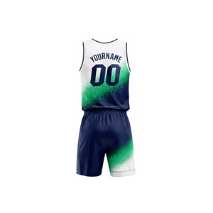 Uniformes de Baloncesto de Alta Calidad, Conjuntos de Uniformes de Baloncesto Personalizables de Nuevo Diseño para Adultos y Niños - Product Image 6