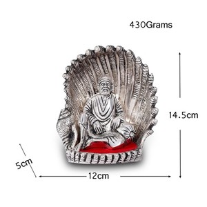 Các Tác Phẩm Trưng Bày Thủ Công Ấn Độ Khung Cảnh Sai Baba Trong Tượng Thấm Để Trang Trí Nhà Cửa Văn Phòng Bàn Thần Tượng Thần Tượng Làm Quà Tặng - Product Image 4