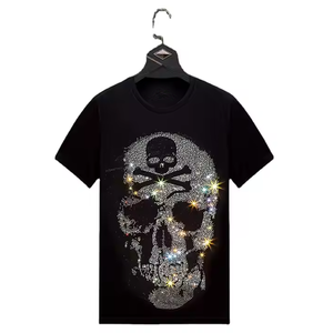 T-shirts décontractés unisexes pour hommes, coupe classique, col rond, manches courtes, 100% coton, impression numérique, anti-rides et respirants - Product Image 6