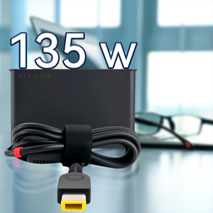 Caricabatterie per Laptop Lenovo 135W con Punta USB Gialla, Adattatore AC Compatibile per Alimentazione di Portatili - Product Image 4