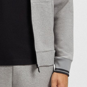 Sweat à capuche personnalisé avec logo en gros pour hommes, sweat à capuche de haute qualité pour hommes avec fermeture éclair, design streetwear, respirant, dernier modèle d'hiver - Product Image 4