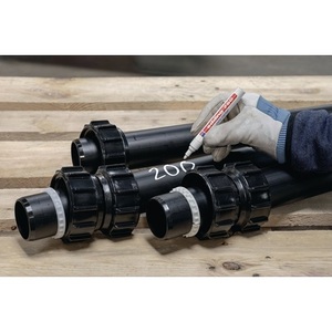 Paquete de 10 Rotuladores de Pintura Negra EDDING Serie 750 con Punta Redonda de 2-4 mm para Delinear Líneas - Product Image 1