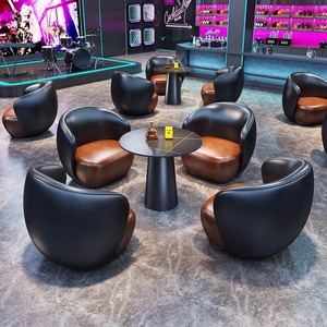 บูธโซฟาบาร์แบบทันสมัยสำหรับคลับโรงแรมที่พักที่พักพื้นที่ผับขนาดเล็กขาย<span class=keywords><strong>ส</strong></span>่<span class=keywords><strong>ง</strong></span><span class=keywords><strong>ส</strong></span>ำหรับรับประทานอาหาร - Product Image 4