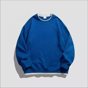 Sudadera de Felpa 100% Algodón con Bordado Personalizable para Hombre, Logotipo Frontal, Diseño Sólido, Bajo Costo, Otoño - Product Image 2