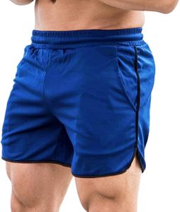 AL Pantalones cortos de gimnasio para hombre al por mayor de alta calidad 100% algodón que absorbe la humedad pantalones de entrenamiento de malla transpirable de secado rápido deportes Casuales - Product Image 1