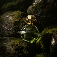 Flacon de Cologne en Verre de Luxe Unique Cosmic Sphere avec Vaporisateur de Précision, Emballage Personnalisé pour Flacon de Parfum