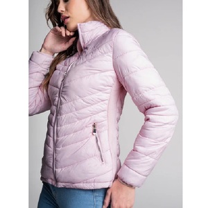 Hiver Rembourrage Capuche Femme Imperméable Chaud Softshell Bomber Jacket Sportswear Doublure en coton Broderie BD - Product Image 6