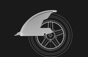 Protector de Guardabarros Trasero MOS para Yamaha Zuma 125 2016-2021 - Product Image 6