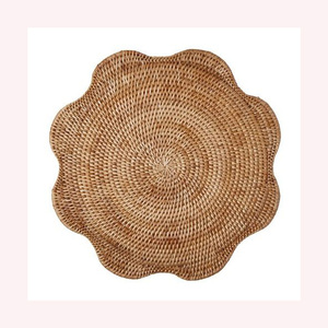 Hot Selling 2025 Raffia & Rattan <b>Table</b> Decor Handcrafted Seagrass Home Accent for Natural, Elegant, and Warm <b>Dining</b> Spaces - Product Image 2