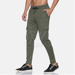 กางเกงวอร์มลำลองใส่สบายสำหรับผู้ชายกางเกงแฟชั่นทรงสลิมฟิต - Product Image 2