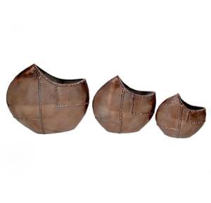 Meilleure vente Vase à fleurs décoratif pour la maison Pots de fleurs et jardinières finis en cuivre antique Vase à fleurs décoratif d'intérieur et d'extérieur - Product Image 6