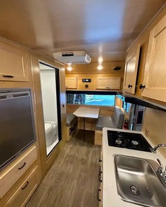 Caravane pliante légère en aluminium pour 4 personnes, type teardrop, pour le voyage, le camping et les loisirs - Product Image 6